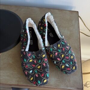 TOMS Multicolor Patterned Slip-Ons